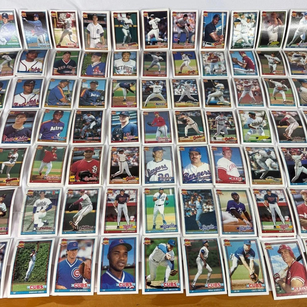 1991 Topps Baseball Card Lot